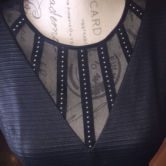 Guess ottoman ribbed mini dress 6 tall EUC - Picture 3 of 9